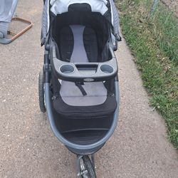 Graco Dualglider Click Connect Jogging Stroller