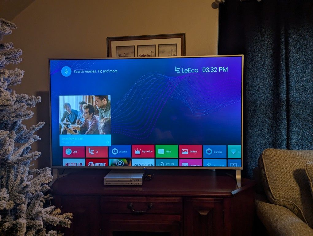 LeeCo Super4 X55 55-inch 4k TV Monitor Streaming Smart PC Computer Harman Kardon Speakers Netflix Prime