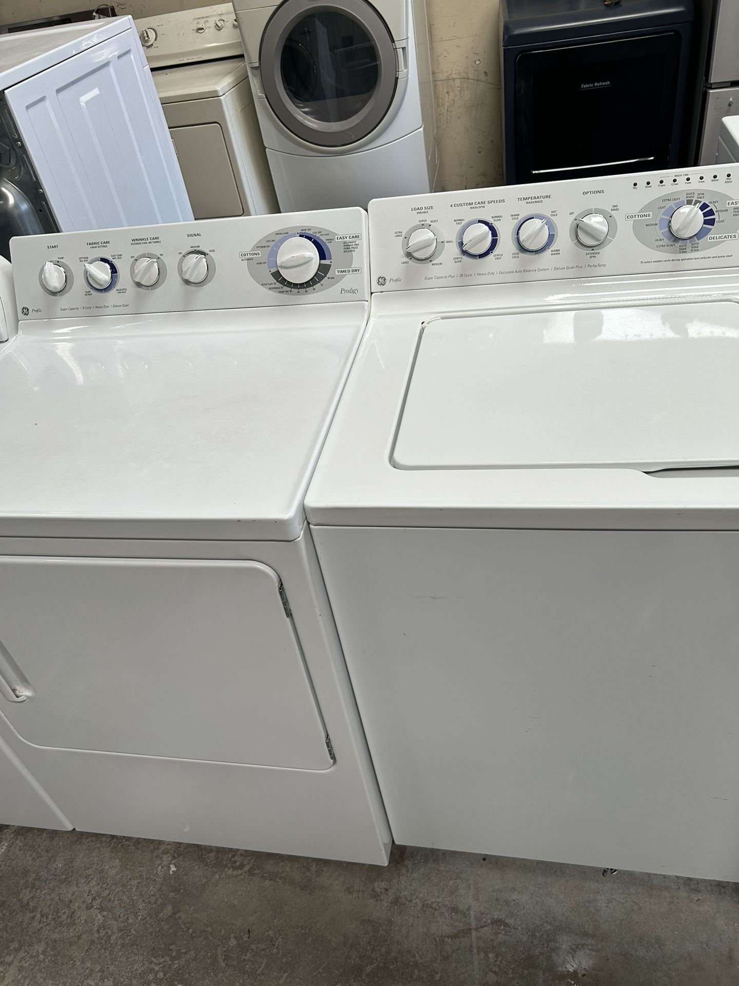 GE Washer And Dryer Set 