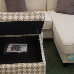 Sectional And Ottoman