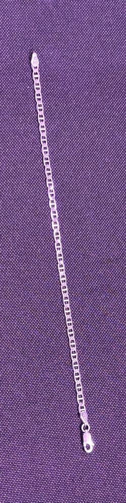 925 Italy Marine Link Bracelet – 7.5” Sterling Silver