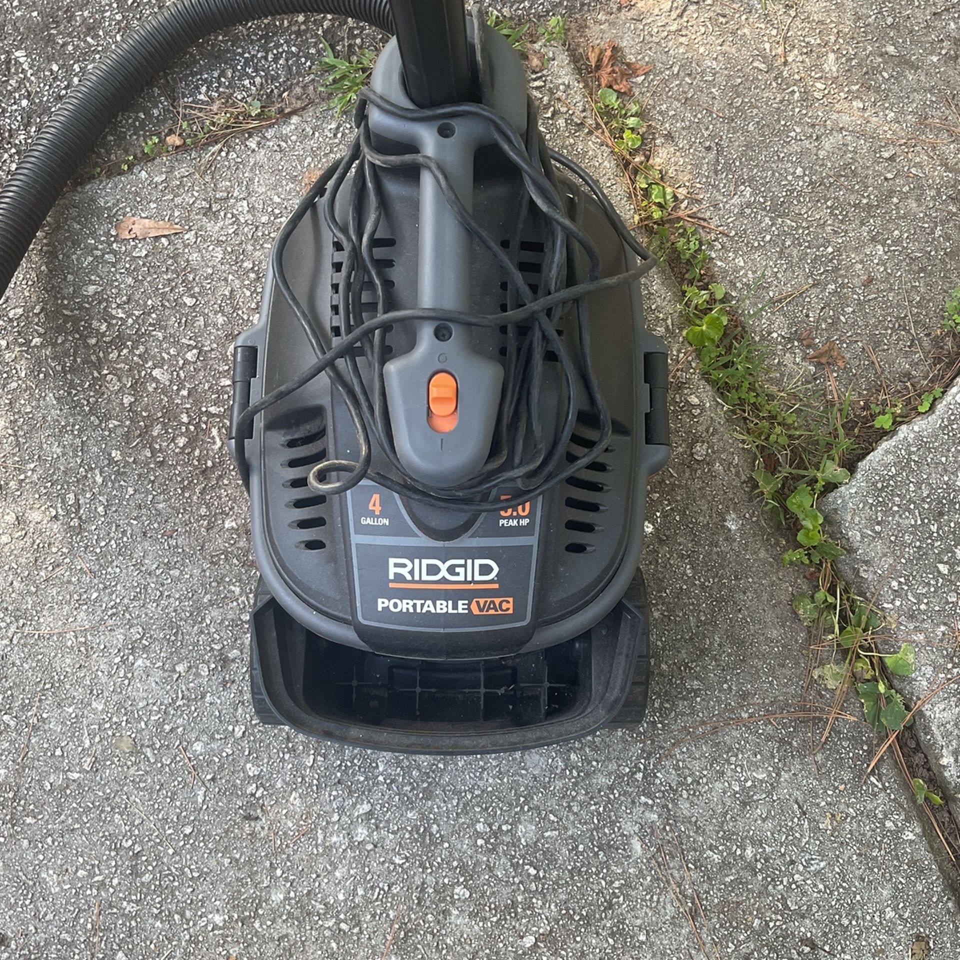 Ridgid Vaccumm