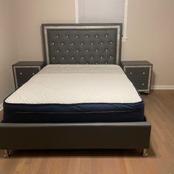 BRAND NEW BLING KING SIZE BED, DRESSER, MIRROR AND NIGHTSTAND $995!
