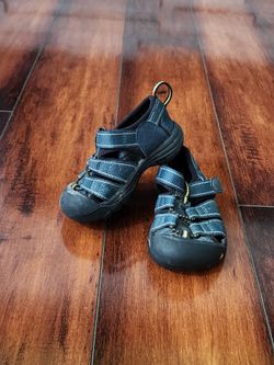 KEEN Newport H2 Kids Teal Blue Waterproof Sport Sandals Size US 5C EU 22