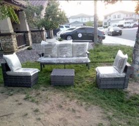 Display model patio furniture set outdoor patio furniture used as a display model 🆕☑️✅