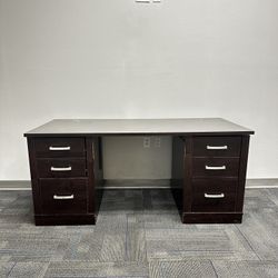 6 Drawer Office Desk
