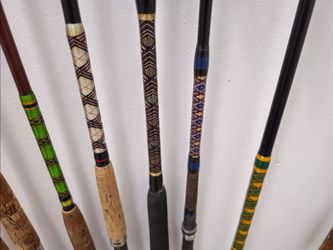 Custom Harnell and Fenwick Vintage Fishing Rods