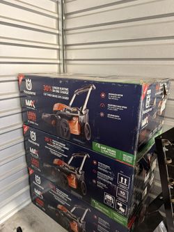 Lawn Xpert LE322R Lawn Mower Come With 2 Battery And Charger Bundle New