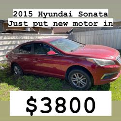 Hyundai Sonata 2015 New Motor PARTS