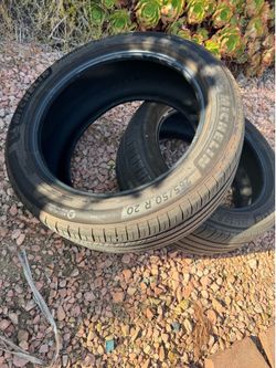 2 265/50/20 Michelin Primacy Tour A/S tires