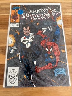 Amazing Spider-Man 330! Erik Larsen! Punisher! Marvel Comics