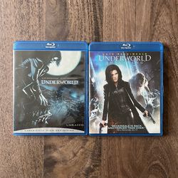 Underworld & Underworld - Awakening Action/Sci-Fi Blu-Ray Movies