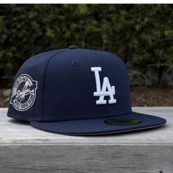 LA Navy White Back to Back World Series Champs Circle