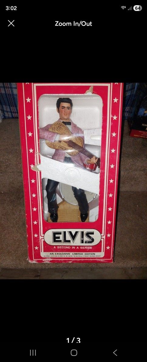 Elvis Decanter And Music Box