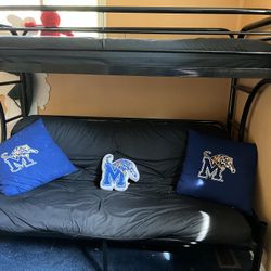 Metal Futon Bunkbed