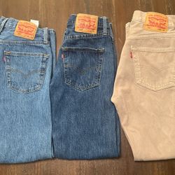 Brand New Levi’s **Listed Price Is For All 3 Pairs**