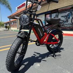 HappyRun G50 Pro Electric Bike | 48V 25Ah Battery | 35 MPH | 75+ Mile Range | Dual Suspension