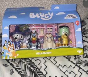 Bluey Halloween figures