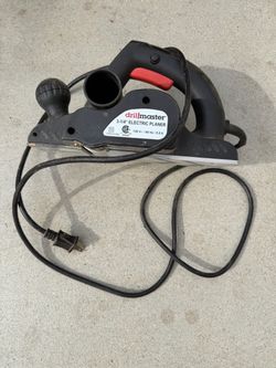 Drill master 3 1/4” electric planer