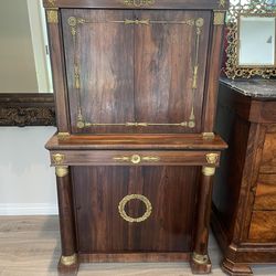 Antique French Empire Secretary Desk