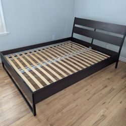 Ikea Trysil Queen Bed Frame With Slats