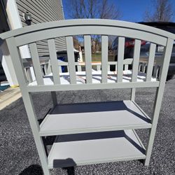 Graco Pebble Grey Changing Table