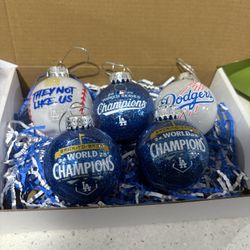 Dodger Championship Ornament