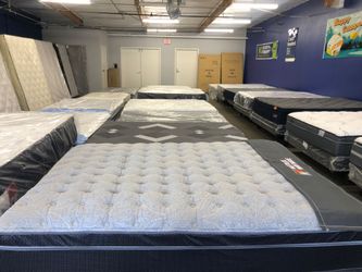 Pillow Top Mattress with Box Spring