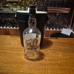 Empty BUFFALO TRACE Bottle