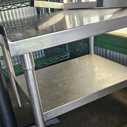 Restaurant Stainless Steel Filler Table