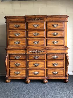 Solid Wood Chest of Drawers Dresser