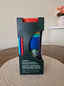 Starbucks Color-Changing Reusable Cold Cups 5-Pack