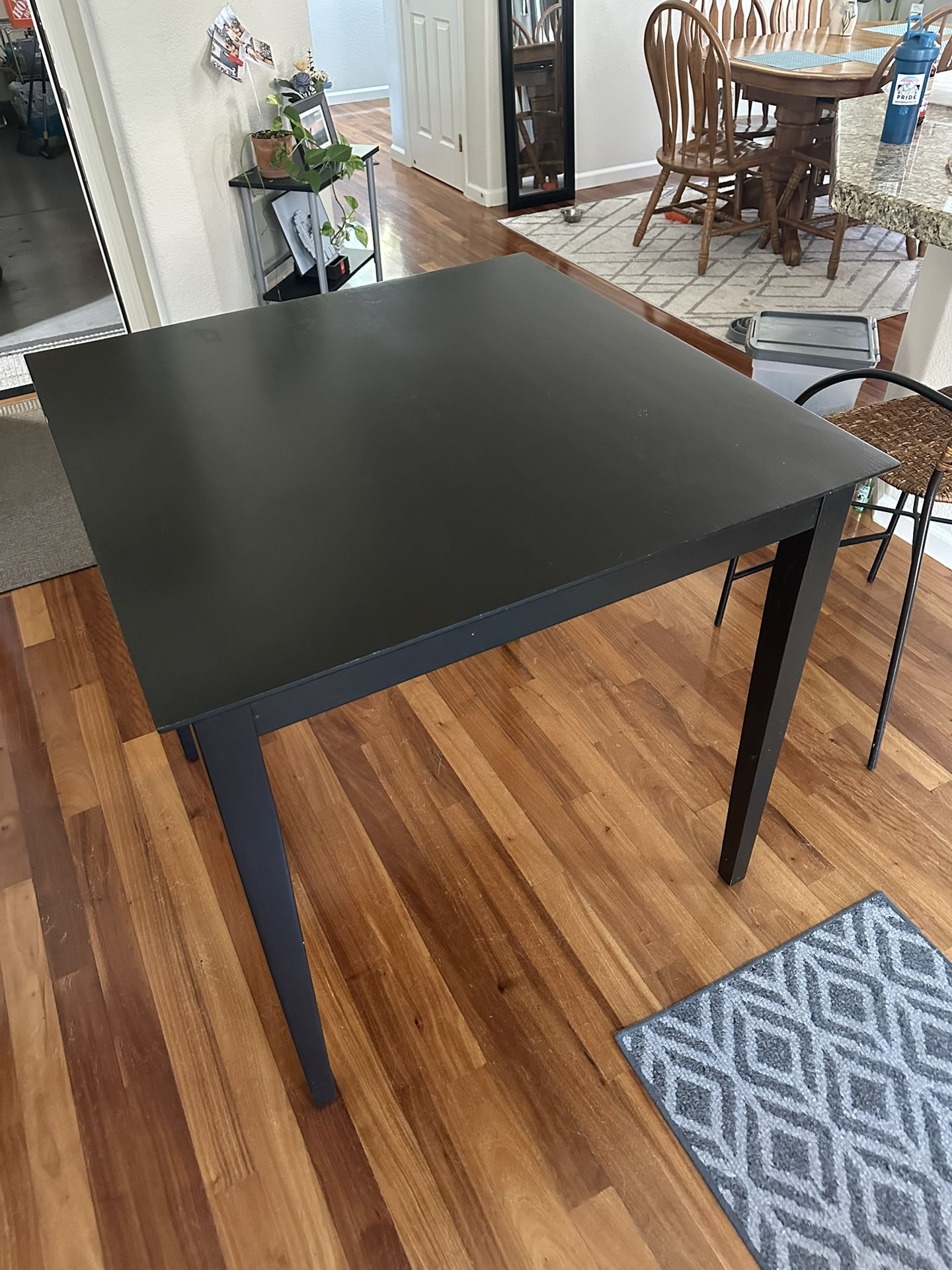 Black IKEA Counter- Height Table