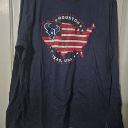 Houston Texans Large NFL Team Apparel long-sleeved shirt
