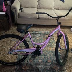 Pink Bike Cruiser 