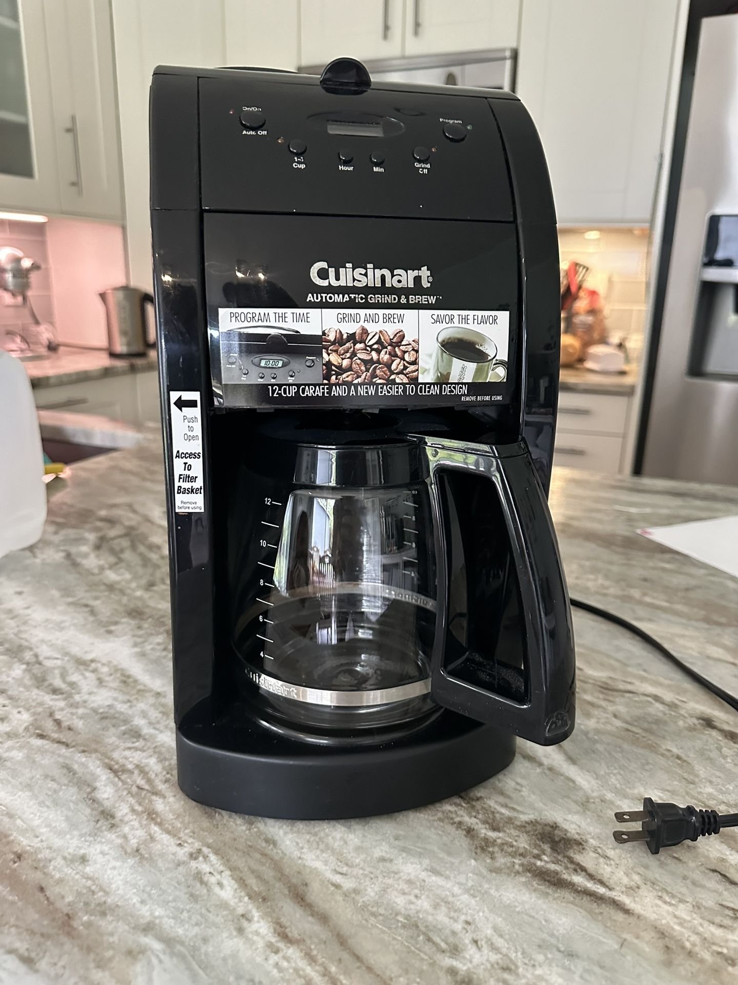 Cuisinart Coffee Maker grind and Cafetera Café Coffee
