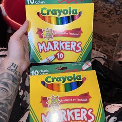 Multi-Coloured Crayola Markers
