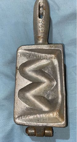 Vintage C. Palmer West Newton PA Sinker Mold No 351 Triangle Multiple Size fishing (READ DESC)