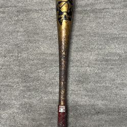 Used Demarini 33inch Bbcore,drop -3 Baseball Bat