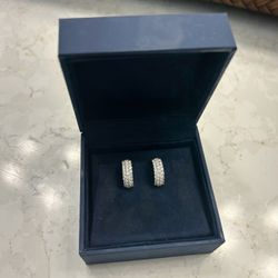 1.00 ct Diamond Earrings, with Certification From Costco