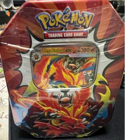Pokémon TCG Mega Emboar EX Tin