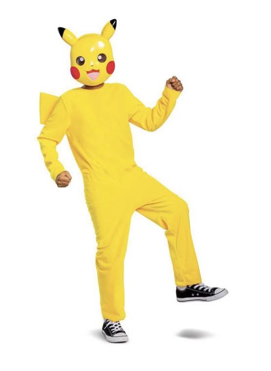 Kids' Pokémon Pikachu Classic Halloween Costume Jumpsuit M 7-8