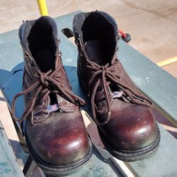 Red Wing Steel  Toe Boots 
