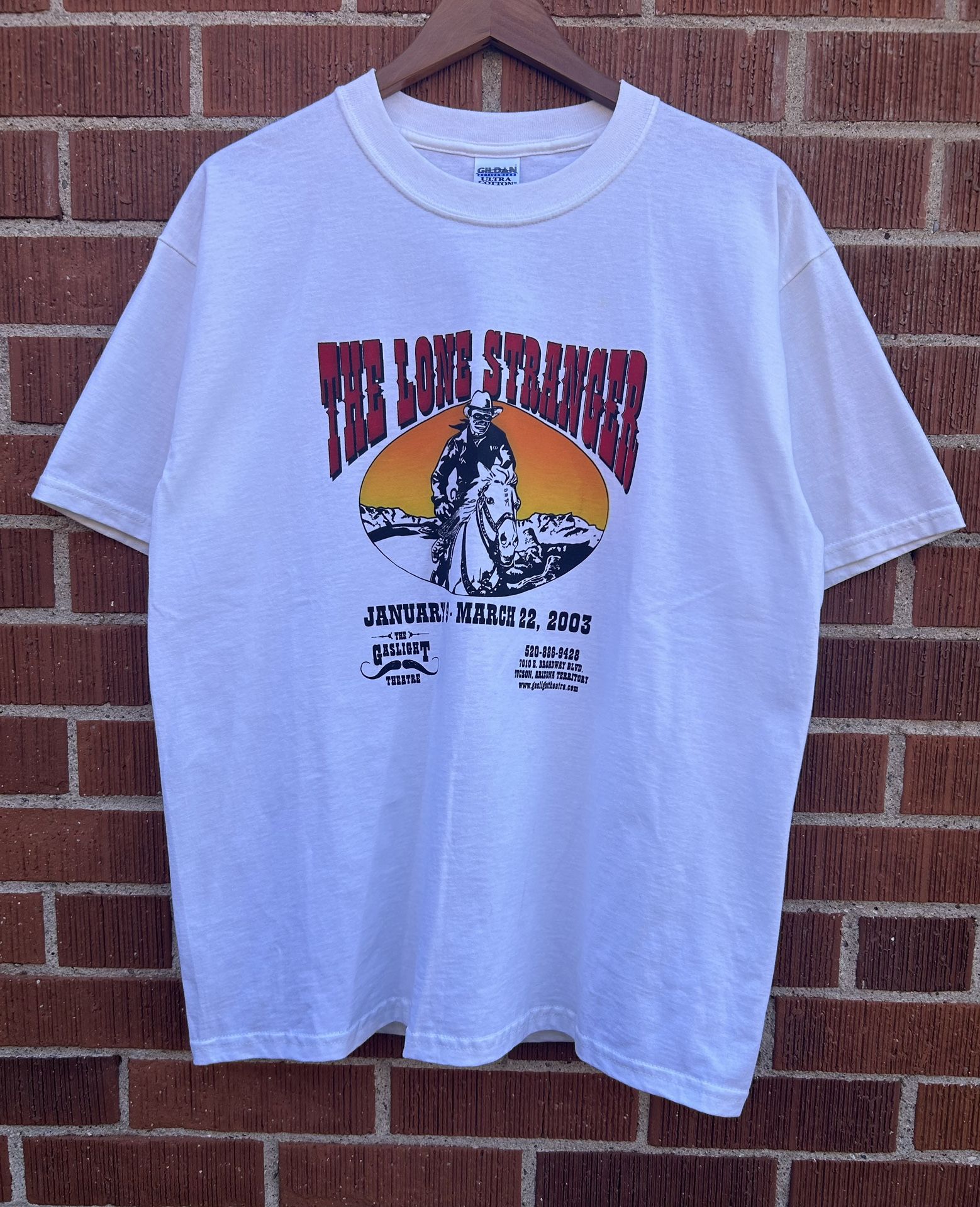 Vintage 2003 The Lone Stranger Gaslight Theatre T-shirt