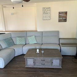 Full Sofa Set With USB Connections 