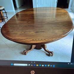 Oak Kitchen Dining Room Table