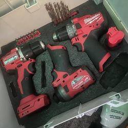 M12 Impact M18 Hammer/Drill and M12 Drill