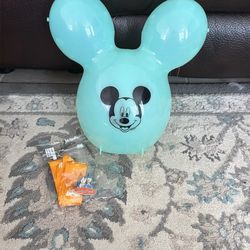 Disney Popcorn Bucket, Lanyard, With Pin