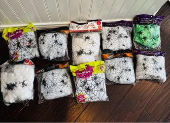Halloween Spider Webbing