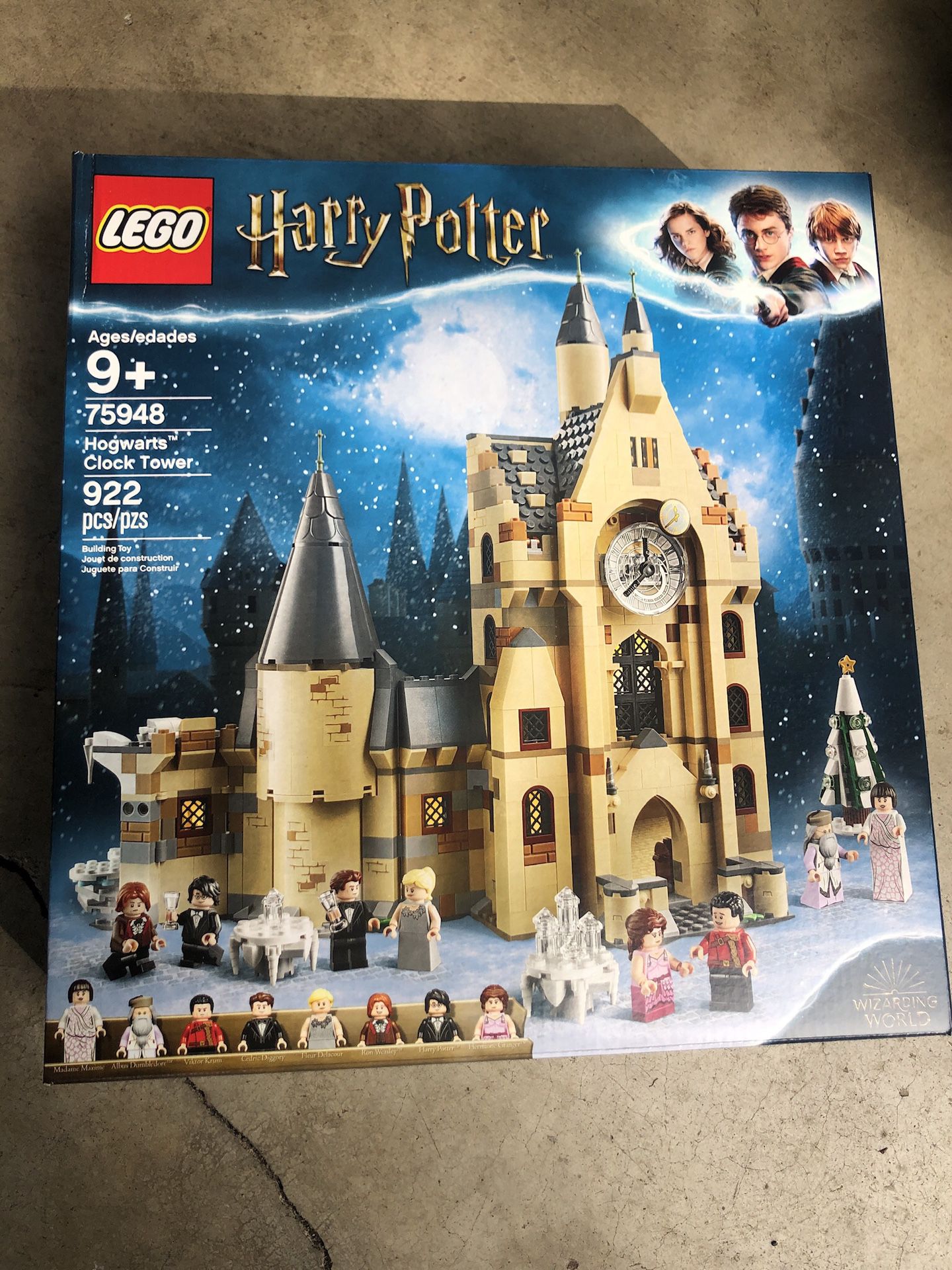 New Harry Potter Lego 922 piece Set Clock Tower Yule Ball 79548